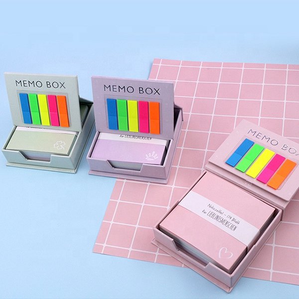 2合1便攜式可立起便利貼套組