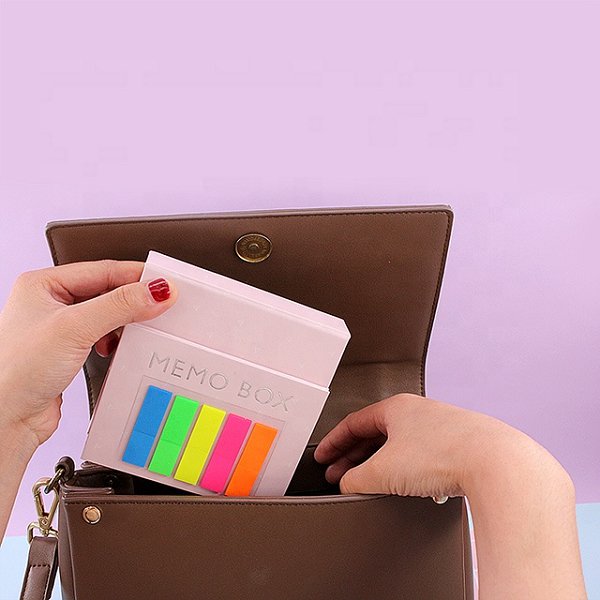 2合1便攜式可立起便利貼套組