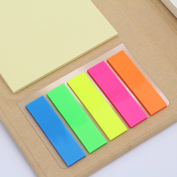 4合1附計算機memo夾兩折便利貼套組