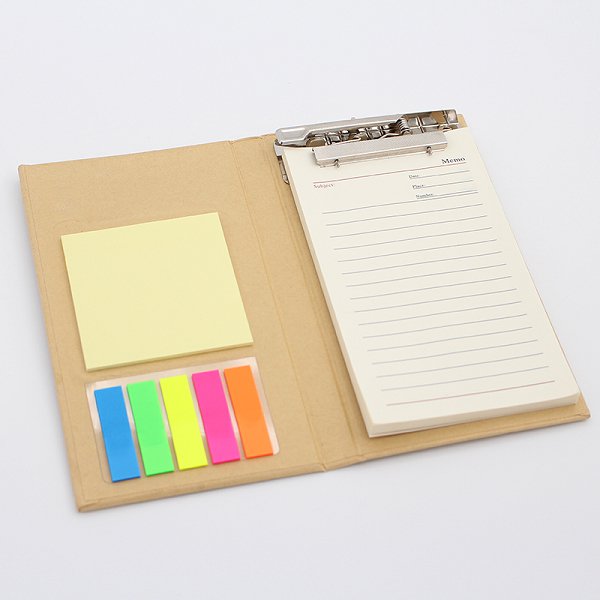 4合1附計算機memo夾兩折便利貼套組