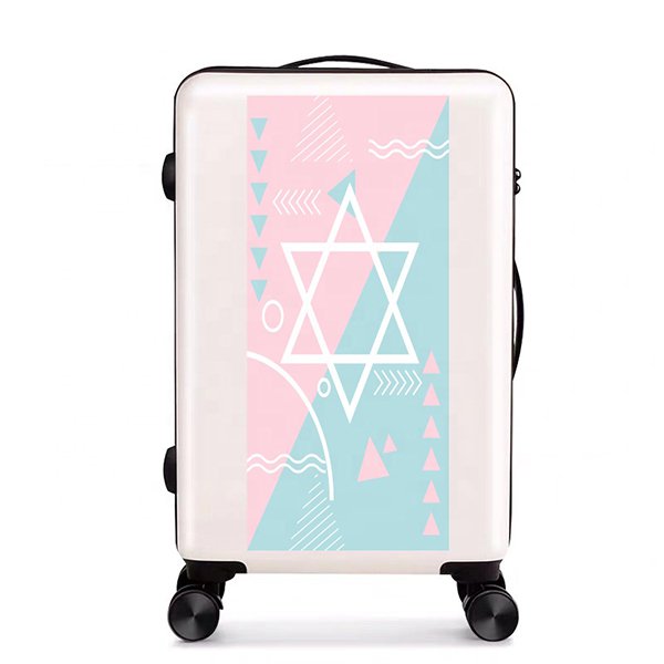 UV印刷20吋硬殼行李箱-精緻內理