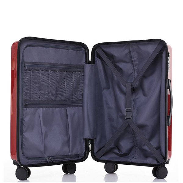 UV印刷20吋硬殼行李箱-精緻內理