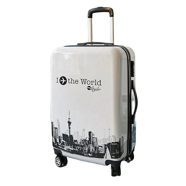UV印刷20吋硬殼行李箱-標準內理