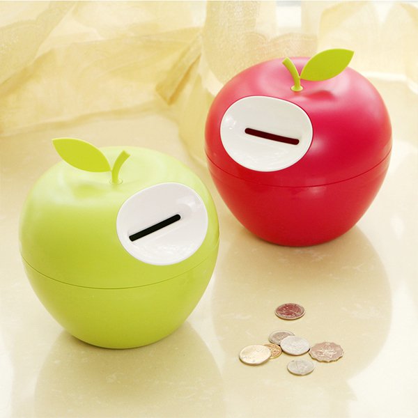 蘋果造型撲滿-ABS存錢筒