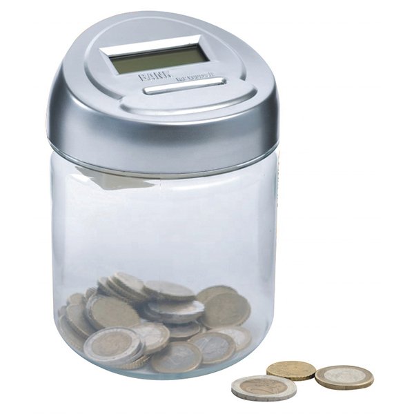 自動硬幣計數撲滿-ABS存錢筒