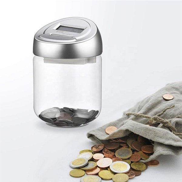 自動硬幣計數撲滿-ABS存錢筒