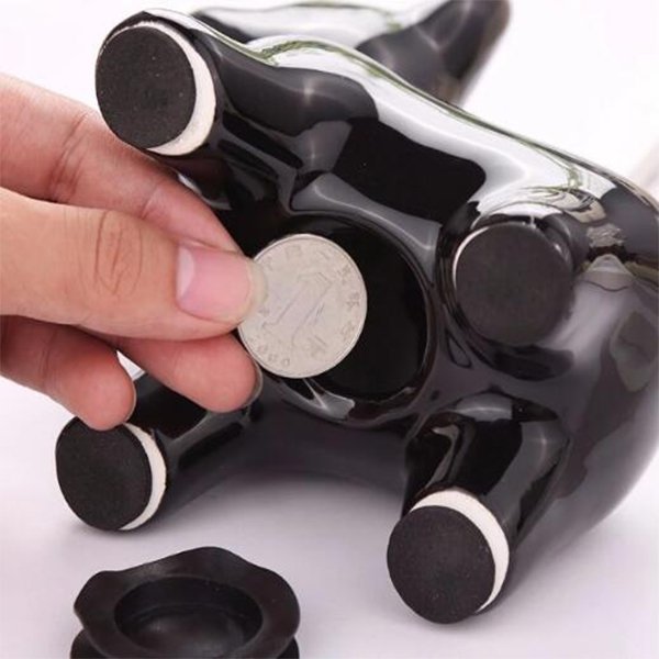 鬥牛犬造型撲滿-陶瓷存錢筒