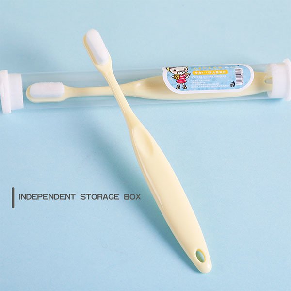 超細刷毛兒童牙刷-PP+TPR手柄