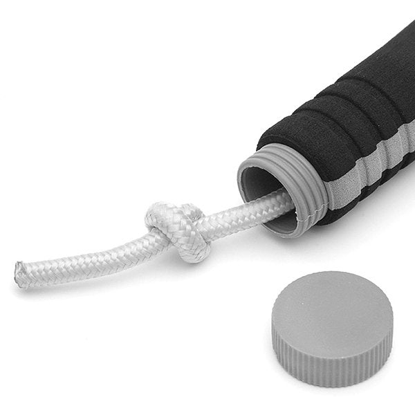 泡棉手柄跳繩-棉繩-可調節長度