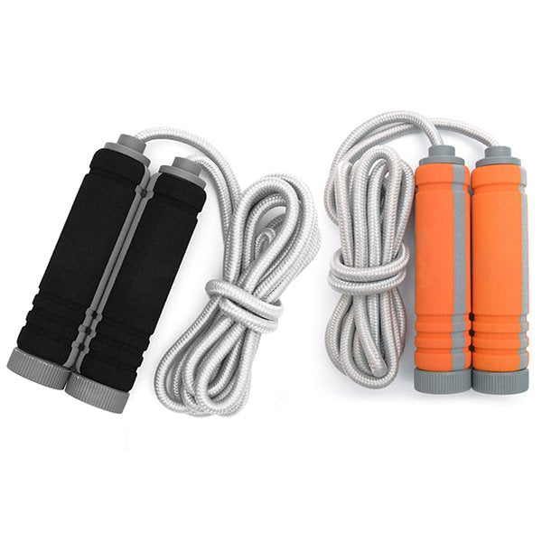 泡棉手柄跳繩-棉繩-可調節長度