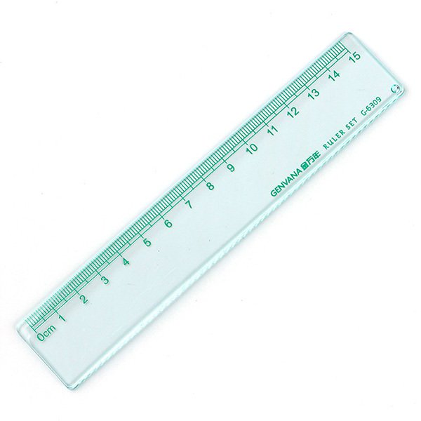 半透明測量尺-PS三角尺4件套組