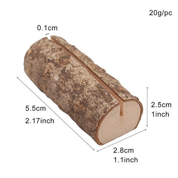 原木造型備忘夾