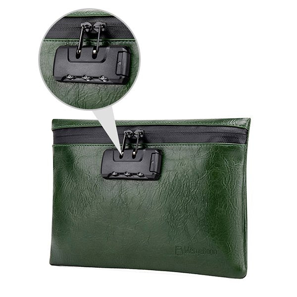 PU皮革防臭可鎖旅行收納包