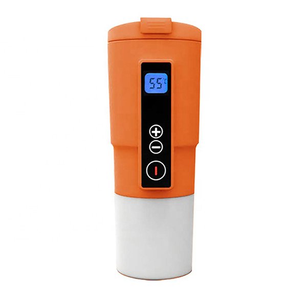 380ml車用智能加熱304不銹鋼隨行杯