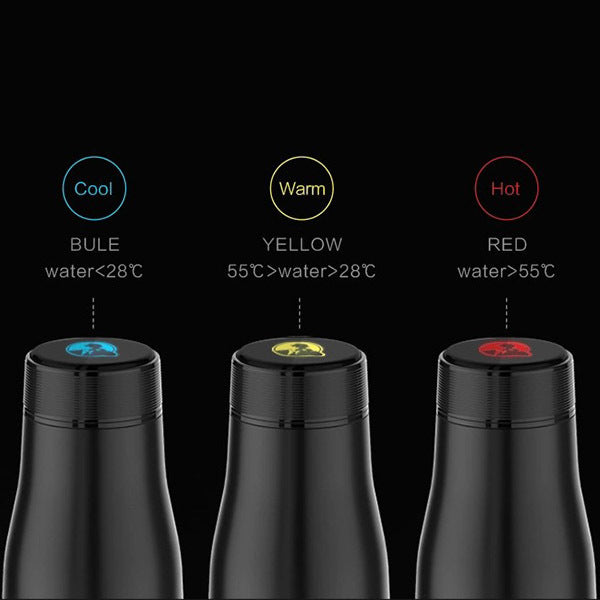 藍芽智能溫度提醒不鏽鋼水瓶