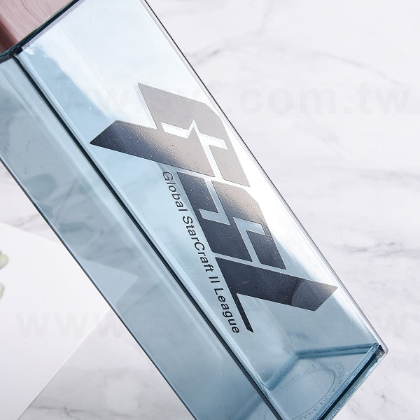 500ml木紋蓋方形水瓶