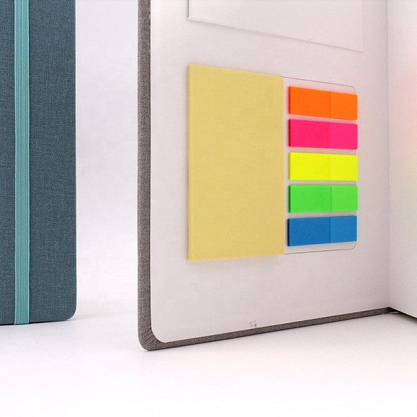 3合1二折式彈力繩便條紙套組