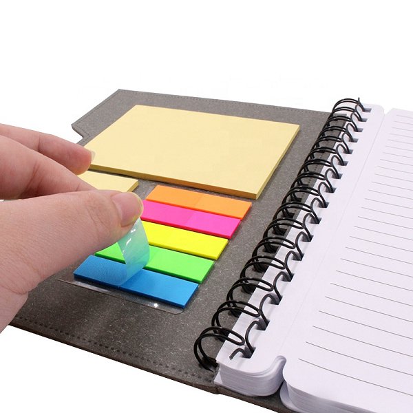 4合1附圓珠筆二折式便條紙套組