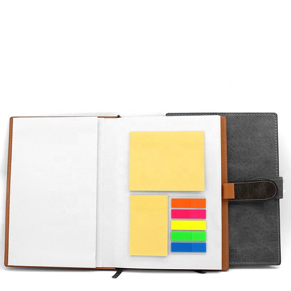 3合1二折式子母扣便條紙套組