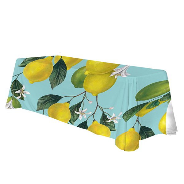 6ft客製化垂懸式廣告桌巾