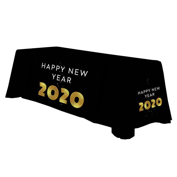 6ft客製化垂懸式廣告桌巾