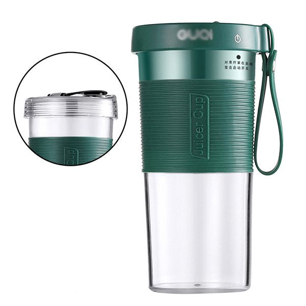 USB充電雙蓋果汁杯