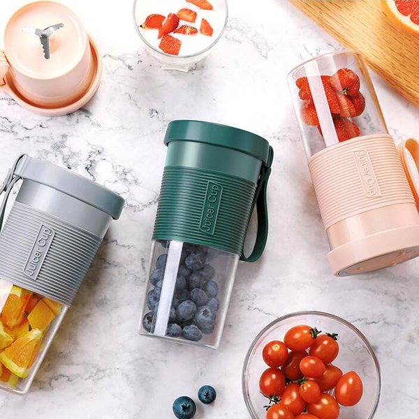 USB充電雙蓋果汁杯