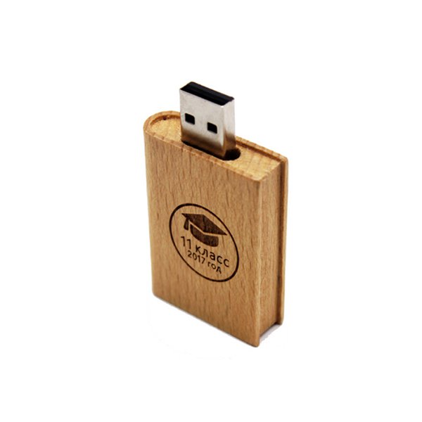 書本造型木製隨身碟