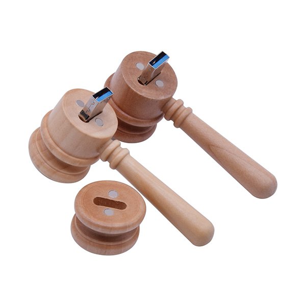 木槌造型木製隨身碟