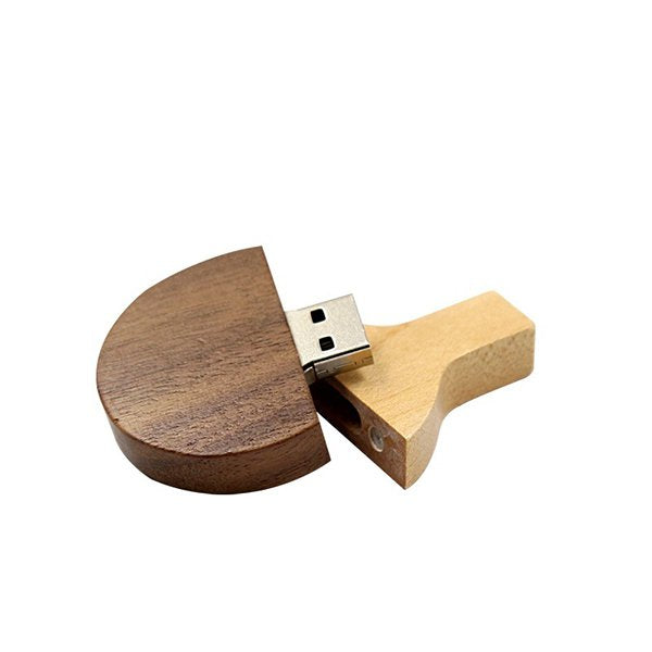 兵乓球造型木製隨身碟