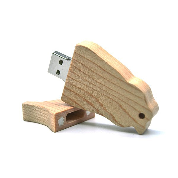 台灣Taiwan造型木製隨身碟