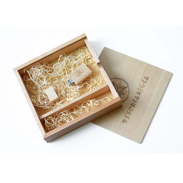 楓木質感推式木盒