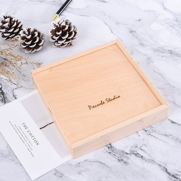 楓木質感推式木盒