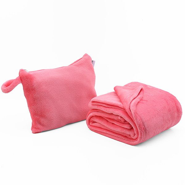 拉鍊袋旅行毛毯