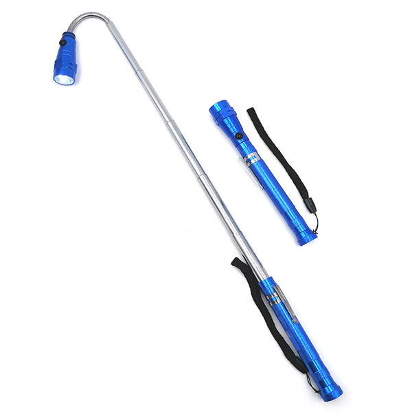 強力持鐵可伸縮拾取工具手電筒