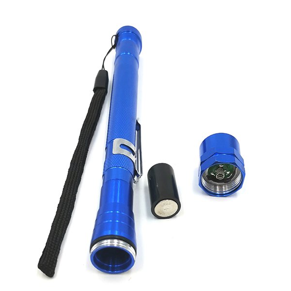 強力持鐵可伸縮拾取工具手電筒