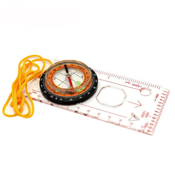 附掛繩壓克力地圖指南針