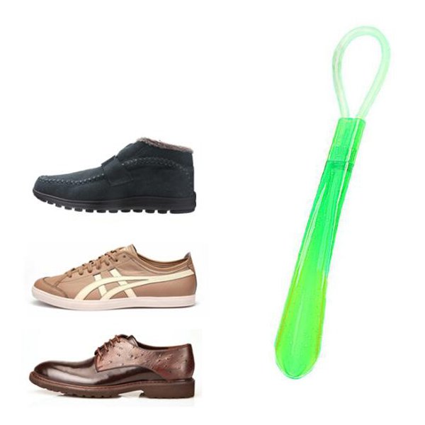 便攜式彩色半透明鞋拔