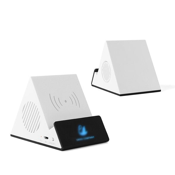 LED發光LOGO手機架藍芽喇叭