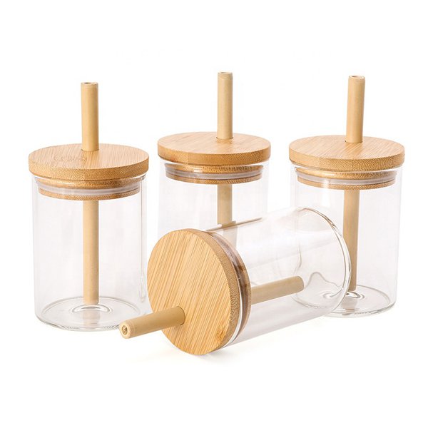 350ml不倒翁密封玻璃杯