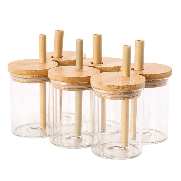 350ml不倒翁密封玻璃杯