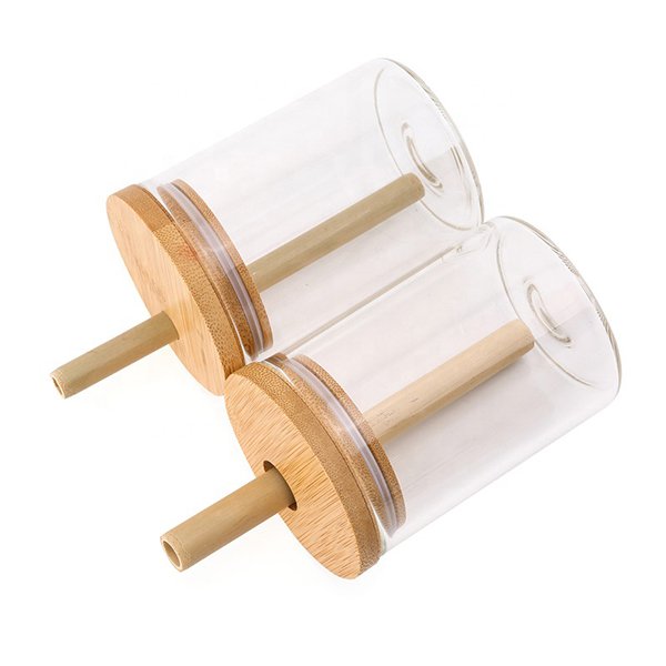 350ml不倒翁密封玻璃杯