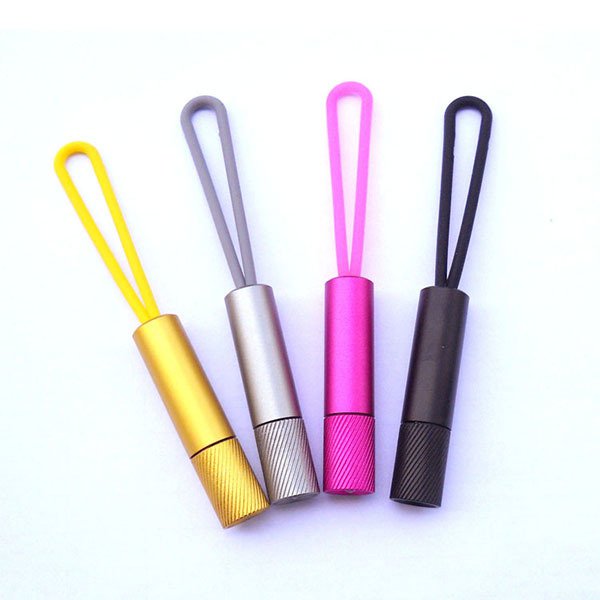 迷你矽膠繩自行車燈