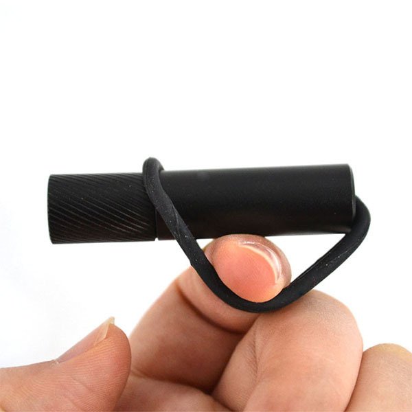 迷你矽膠繩自行車燈