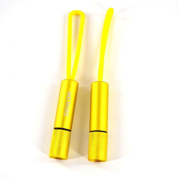 迷你矽膠繩自行車燈