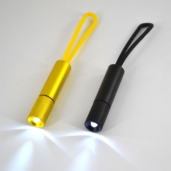 迷你矽膠繩自行車燈