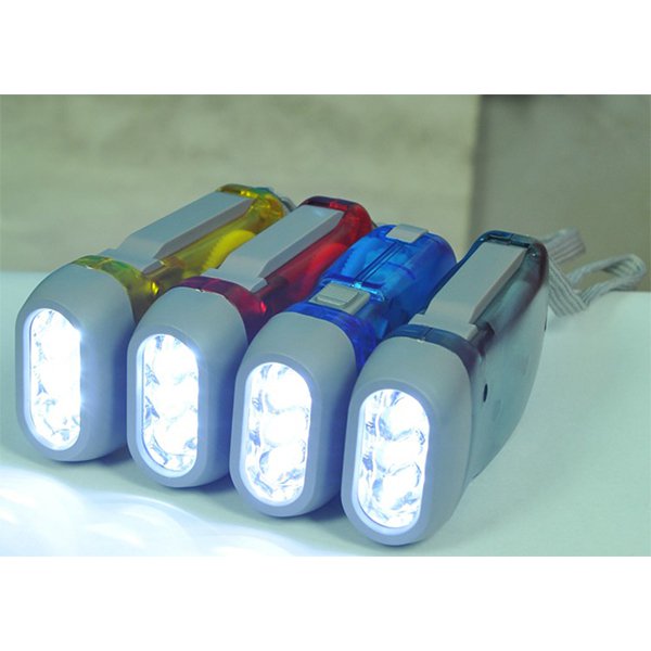 便攜式小巧手動無電池手電筒