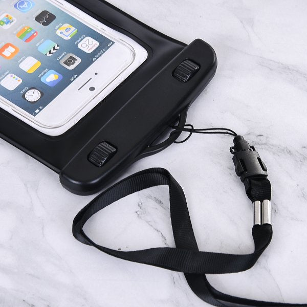 含掛繩臂帶PVC手機防水袋