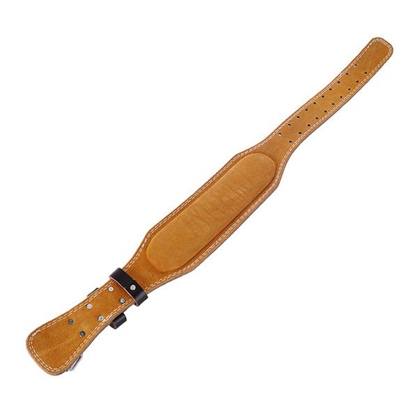 可調式牛皮健身舉重腰帶