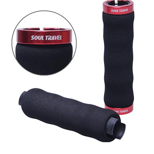 質感金屬框自行車把手